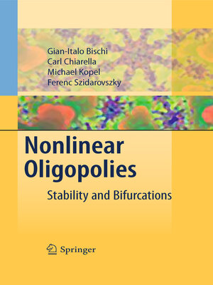 cover image of Nonlinear Oligopolies